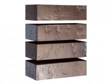 Кирпич керамический Магма Keramik & Klinker облицовочный одинарный флеш-обжиг Сахара графит