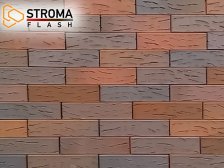 Кирпич керамический Строма облицовочный одинарный Flash Bordo Madeira