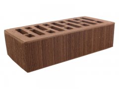 Кирпич керамический Строма облицовочный одинарный Коричневый Бархат