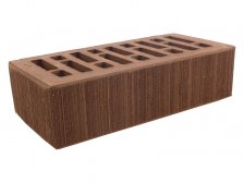 Кирпич керамический Строма облицовочный одинарный Коричневый Бархат