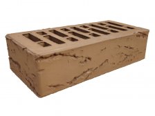 Кирпич керамический Строма облицовочный полуторный Коричневый Кора