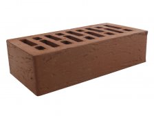 Кирпич керамический Строма облицовочный полуторный Коричневый Рустик